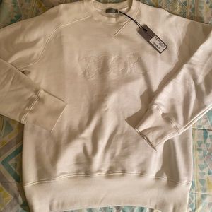 Brand New 🌟 White Dior x Peter Doig Logo Sweatshirt!! Size Large